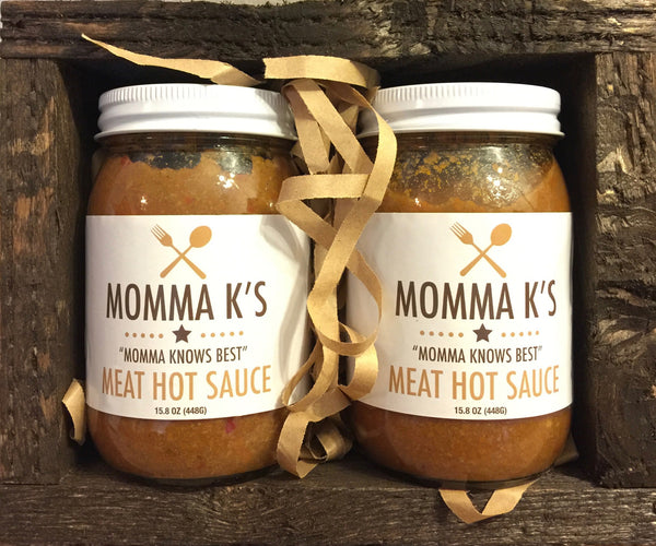 Momma K's Meat Hot Sauce 2-pack